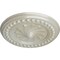 Ekena Millwork Foster Shell Ceiling Medallion (Fits Canopies up to 9 5/8"), Hnd-Painted Flash Blue, 15 3/4"OD x 2"P CM15FOFBS - alternate 3